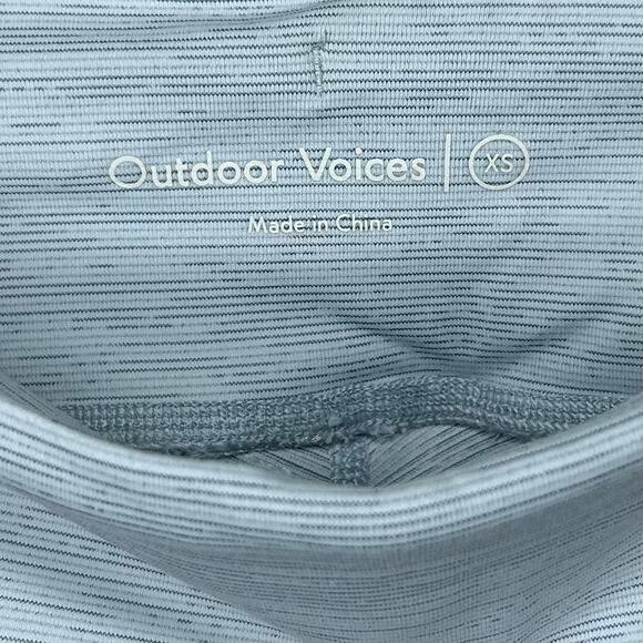 Outdoor Voices Gray Cropped Leggings Size XS - Picture 4 of 7